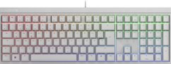 Cherry MX 2.0S RGB klawiatura USB QWERTZ Niemiecki Biely