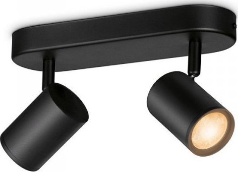Philips Lampa na strop Philips Wiz Čierny