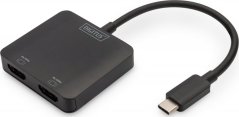 Digitus DIGITUS USB-Hub 2-Port  C  ->2xHDMI m.Kabel          schwarz