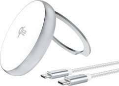 4smarts 4smarts Qi2 Charger Kickstand, silber/ weiß