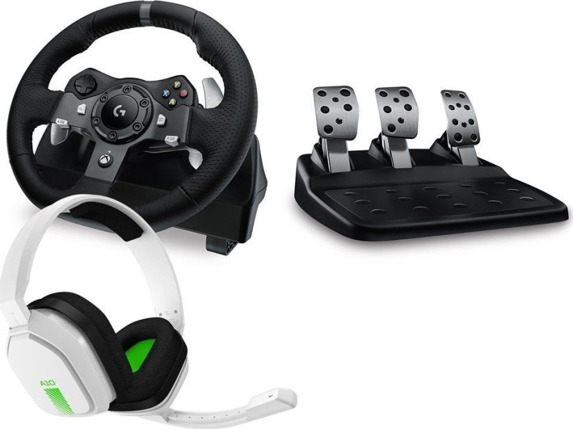 Logitech G920 Driving Force + Astro A10 (991-000487)