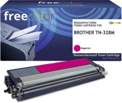Freecolor Toner Brother TN-328M magenta 6000 stron remanufactured
