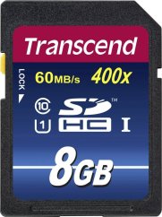 Transcend 300x SDHC 8 GB Class 10 UHS-I/U1  (TS8GSDU1)