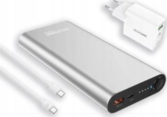Realpower PB-20000PD Pro Set 20000mAh strieborný (408097)