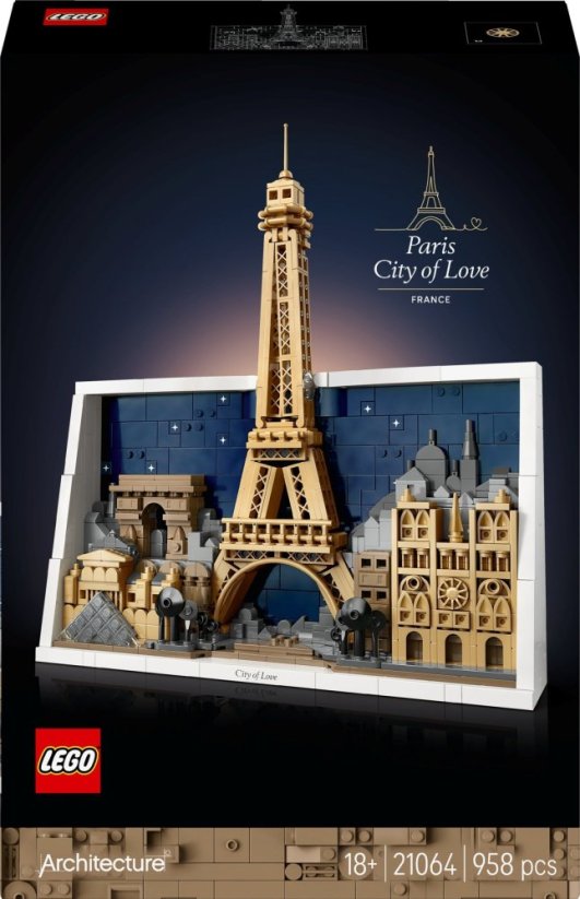 LEGO Architecture Paryż miasto miłości (21064)
