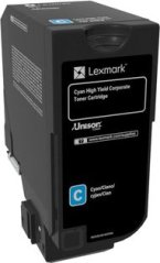 Lexmark 74C2HCE Cyan Originál  (74C2HCE)