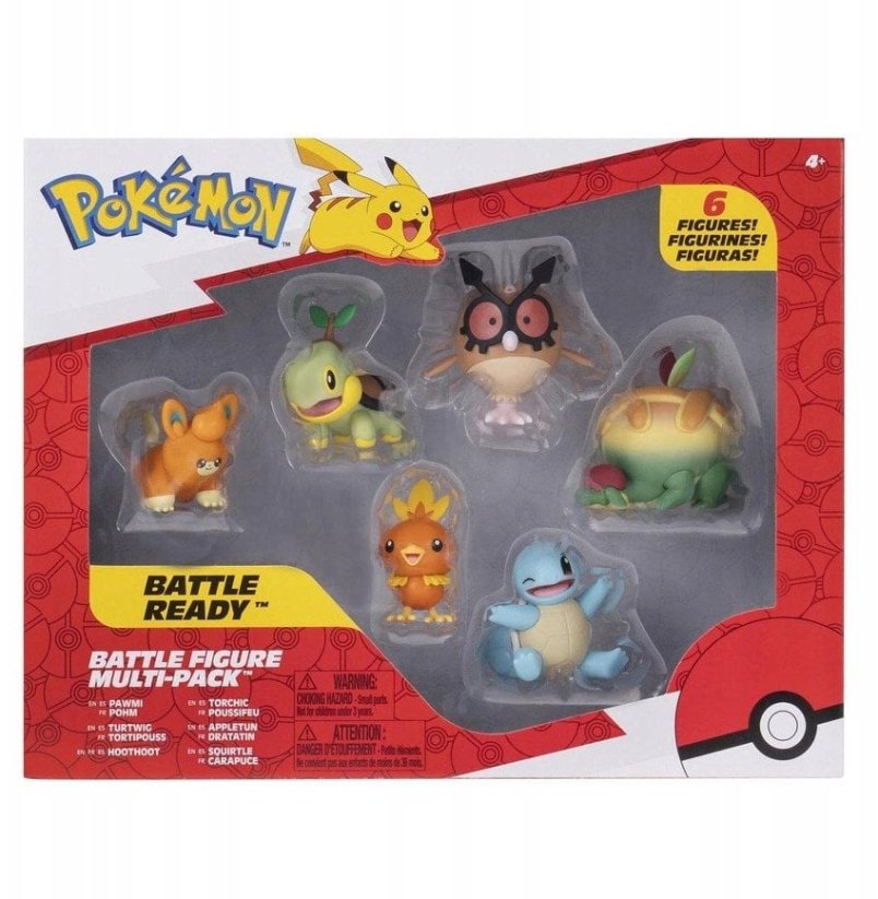 Orbico *****POKEMON Figurki Bitewne 6Pak W9 56125