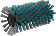 Gardena GARDENA Universal roller brush, for cordless multi-cleaner AquaBrush, washing brush (grey/turquoise, for insensitive surfaces)