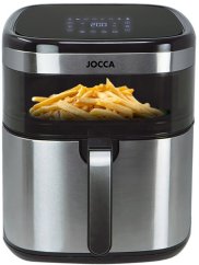Jocca Frytkownica na gorące powietrze s displejom 2385 10l nierdzewna/Čierna