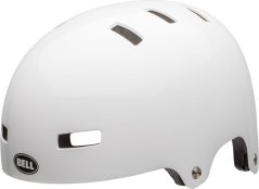 Bell prilba juniorski Span gloss white r. S (51–55 cm)