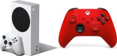 Microsoft Xbox Series S + Xbox Series Controller Pulse Red (EP2-29936)