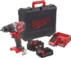 Milwaukee M18 CBLPD-422C 18 V 2 x akumulátor 2 / 4 Ah
