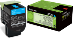 Lexmark 80C20C0 Cyan Originál  (80C20C0)