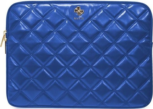 Guess Guess Sleeve GUCS14ZPSQSSGB 14" Modrý/blue Quilted 4G