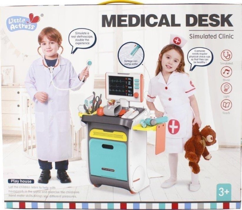 Mega Creative Sada lekarski z walizką