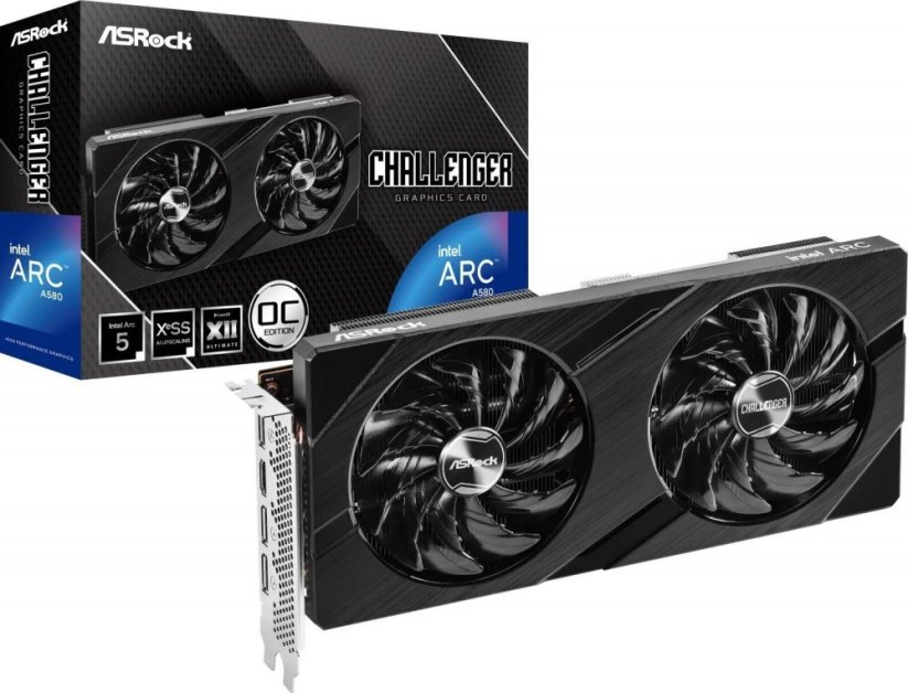 ASRock Arc A580 Challenger OC 8GB GDDR6 (A580 CL 8GO)