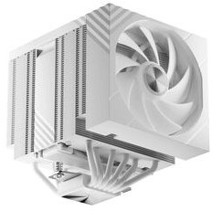 TRYX TURRIS T620 Chłodzenie CPU Dual-Tower z 5-calowym wyświetlaczem - 120mm, Biely