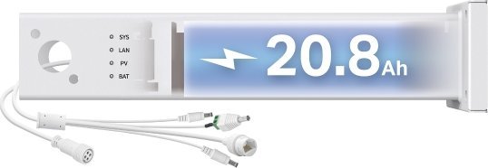 TP-Link Intelligent Power Supply System Without Solar PanelSpec:20Ah/3*12VDC Output Battery, More than 500 cycles, Charging Condition:-20?~45?(With intelligent auxiliary heat), Discharging Condition:  -30?~60? (With intelligent auxiliary heat), 1*10/100Mbps
