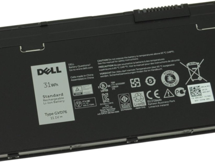 Dell Battery, 31WHR, 3 Cell,