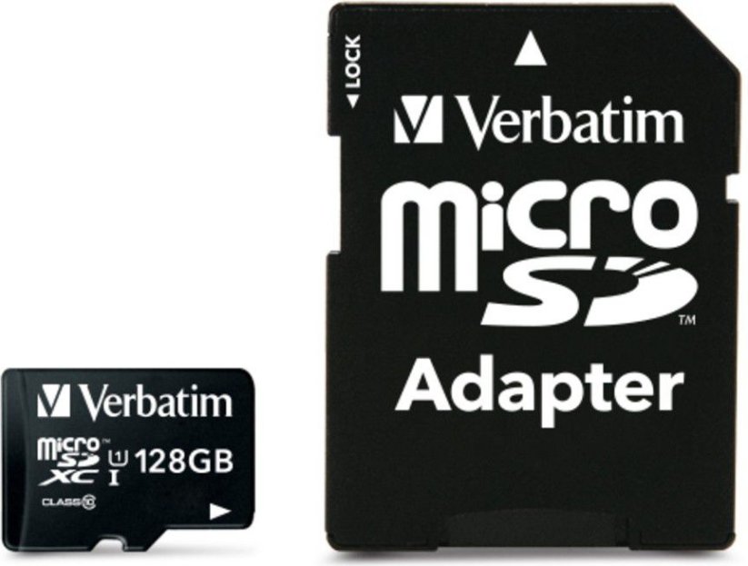Verbatim Premium MicroSDXC 128 GB Class 10 UHS-I/U1  (44085)