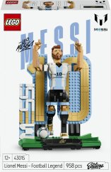 LEGO Editions Lionel Messi — piłkarska legenda (43015)