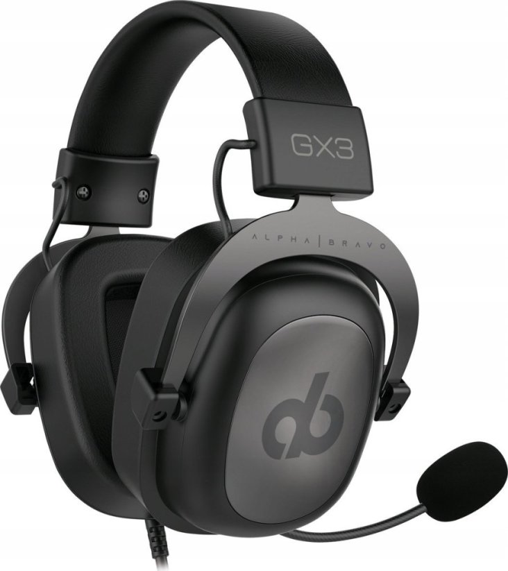 Veho Veho VAB-003-GX3 słuchawki/Sada słuchawkowy Przewodowa Opaska na głowę Gaming USB Typu-A Čierny