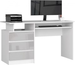 Fabryka Mebli Akord CLP Srebrne z połyskiem 135 cm x 60 cm