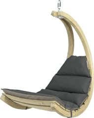 Amazonas drevený fotel hamakowy Swing Antracitový AZ-2020450