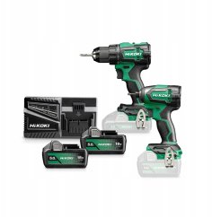Hikoki HIKOKI.SET 18V KC18DE WBZ (DS18DE + WH18DE) 2x5.0Ah HSC