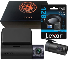 70mai palubná kamera A410-1 sada + karta Lexar 128GB