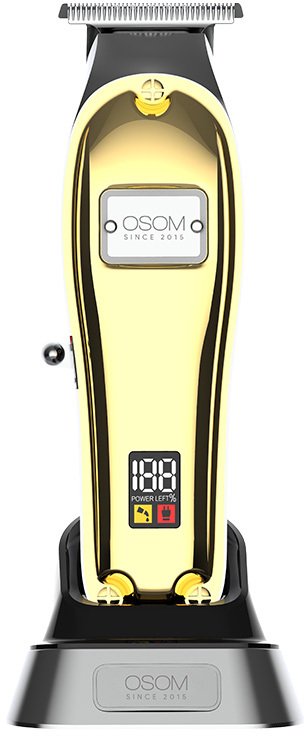 GTV Plaukų kirpimo-kantavimo mašinėlė-trimeris OSOM Electric Hair Trimmer OSOM7GOLD, aukso spalvos