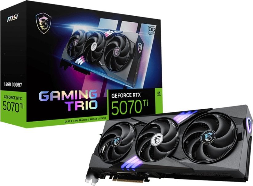 MSI GeForce RTX 5070 Ti Gaming Trio OC 16GB GDDR7 DLSS4
