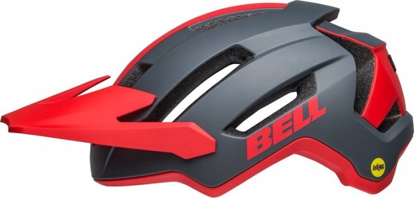 Bell prilba mtb BELL 4FORTY AIR INTEGRATED MIPS matte gray red roz. M (55–59 cm) (DWZ) (WYPRZEDAŻ -45%)