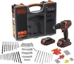 Black&Decker 18 V 2 x akumulátor 1.5 Ah
