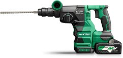 Hikoki HIKOKI. SDS+ HAMMER 36V DH3628DC WVZ 3.2J 2x5.0Ah MV BL + HANDLE 13mm HSC