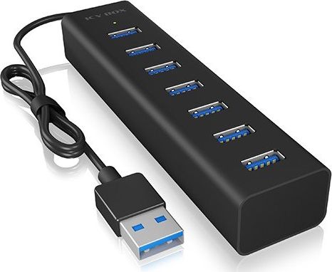 Icy Box 7x USB-A 3.0 (IB-HUB1700-U3)