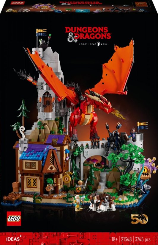 LEGO Ideas Dungeons & Dragons: Tale of the Red Dragon (21348)