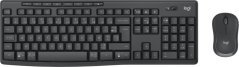 Logitech Logitech MK370 Combo for Business klawiatura Dołączona myszka RF Wireless + Bluetooth AZERTY Francuski Grafitový
