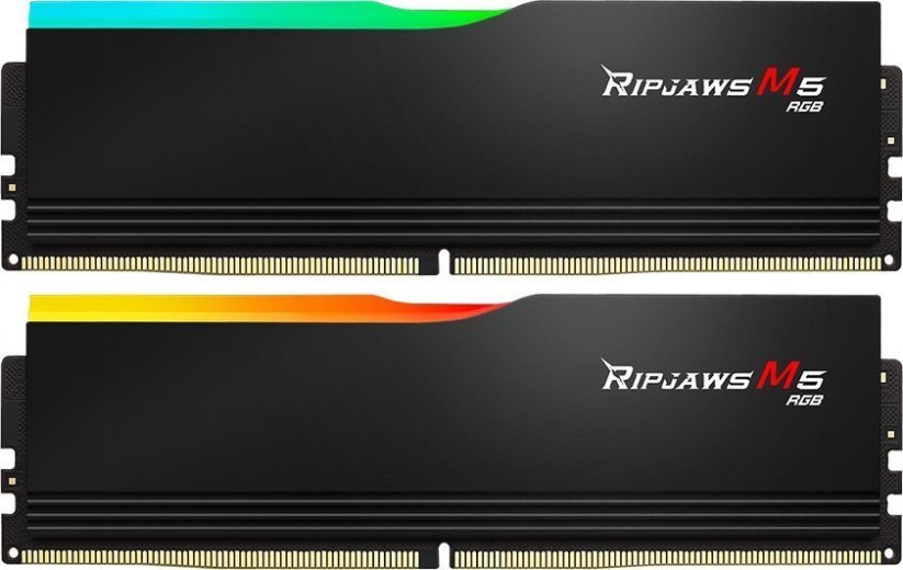 G.Skill Ripjaws M5 RGB, DDR5, 64 GB, 6000MHz, CL30 (F5-6000J3040G32GX2-RM5RK)