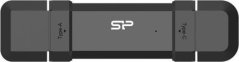 Silicon Power Silicon Power Portable Išorinis kietasis diskas SSD | DS72 | 500 GB | USB Type-A/USB Type-C 3.2 Gen 2 | Juodas