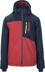 Hi-Tec Pánske Bunda narciarska ocieplana Hi-tec Alpir sky captain/merlot Rozmer XXL