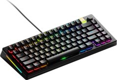 Glorious Glorious GMMK 3 Pro HE 75 % Gaming-Tastatur - Pre-Built, ANSI (US), Fox HE Switches, schwarz