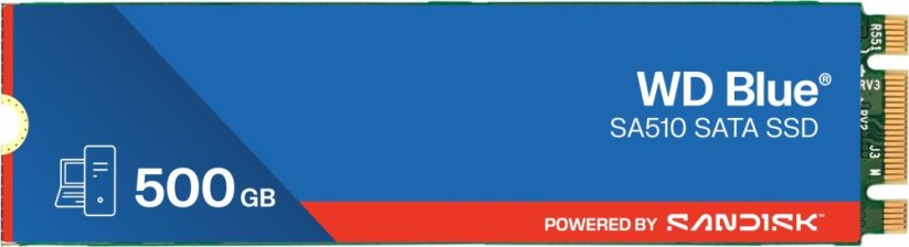 WD Blue SA510 500GB M.2 2280 SATA III (WDS500G3B0B)