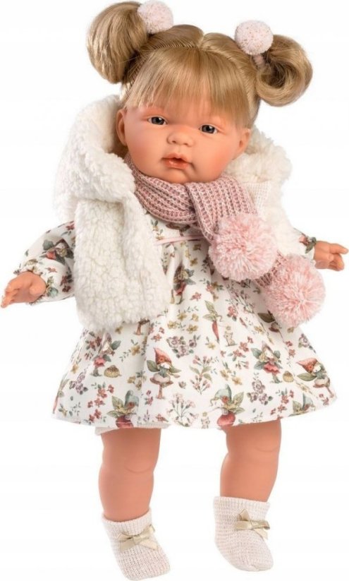 Llorens Bábika Joelle z miękkim brzuszkiem 38 cm
