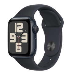 Apple Watch SE GPS + Cellular 40mm Midnight Alu Sport M/L Granatovy (MXGD3ET/A)