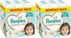 Plienky Pampers Premium Care 5, 11-16 kg, 132 ks x 2