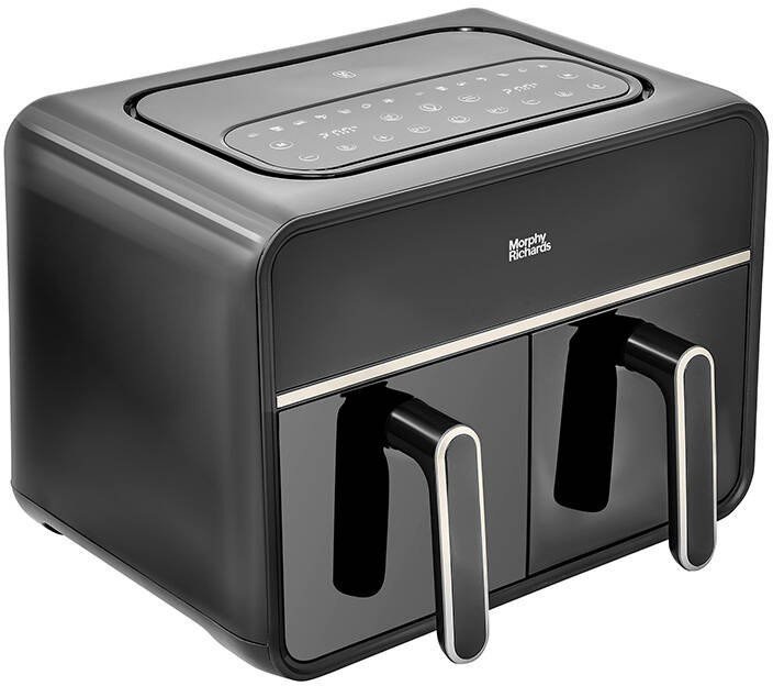 Morphy Richards Morphy Richards 480020 frytkownica Podwójny 7,2 l 2100 W Frytkownica na gorące powietrze Čierny