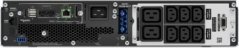 APC USV (in Rack montierbar/extern) - Wechselstrom 220/230/240 V - 1980 Watt - 2200 VA - 12 Ah - Ethernet, USB, serial - Ausgangsanschlusse: 8 - 2U - Ohne LitiumIon external Batteriepack