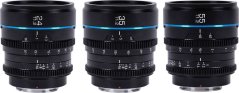 Sirui Sirui Cine Lens Nightwalker S35 Kit 24/35/55mm T1.2 E-Mount Black