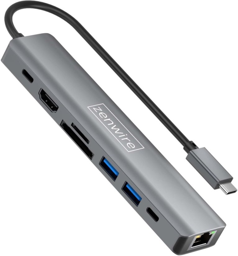 Zenwire USB-C 8w1 (1246123015)